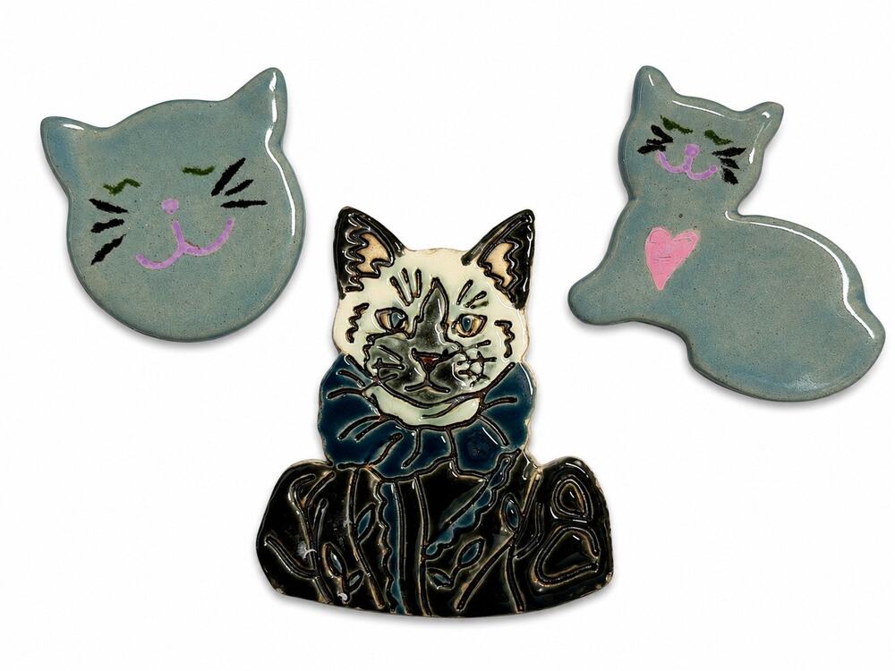 Refrigerator Magnet Cats Kitchen Gadgets Kittens